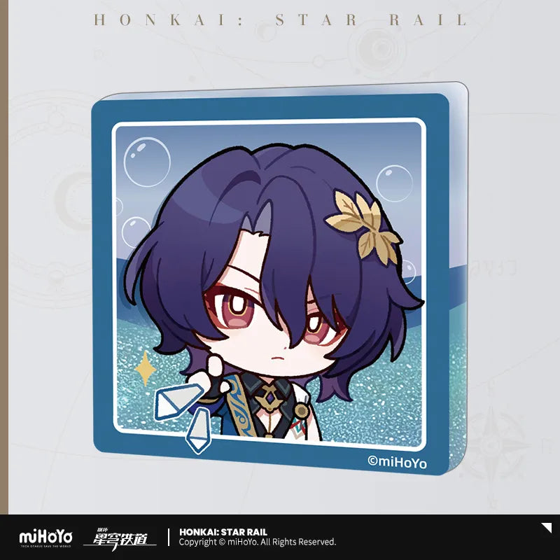 Honkai: Star Rail Pom-Pom Exhibition Hall Series Quicksand Refrigerator Magnet