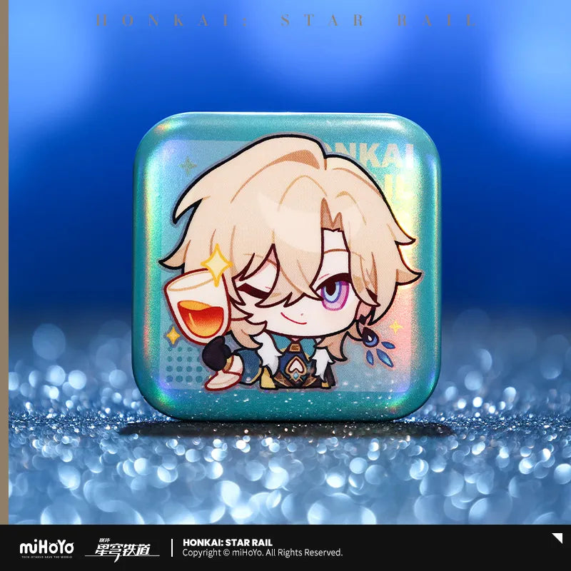 Honkai: Star Rail Pom-Pom Exhibition Hall Series Square Badge