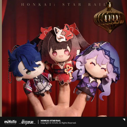 Honkai: Star Rail Sparkle's Finger Puppet Factory Series Plush Keychain