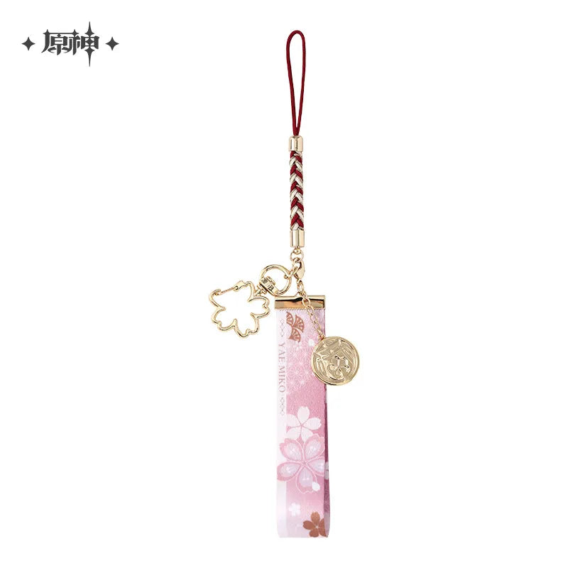 Genshin Impact Yae Miko Theme Impression Bookmark & Keychain Strap