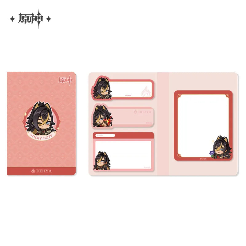 Genshin Impact Emoticon Series Notepad Sumeru Ver