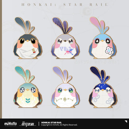 Honkai: Star Rail Acrylic Origami Bird Clash Metal Bookmark