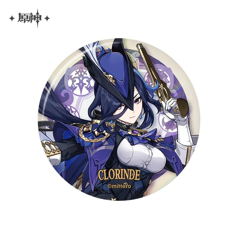 Genshin Impact Fontaine Themed Series Character Badge