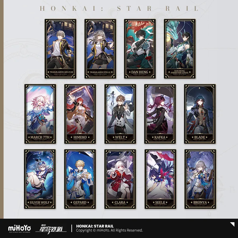 Honkai: Star Rail 1st Anniversary Collectible Character Ticket A