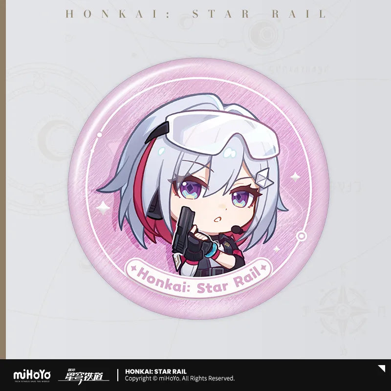 Honkai: Star Rail Medal Of The Nameless Series Character Badge