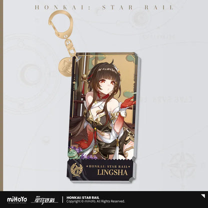 Honkai: Star Rail Abundance Path Character Art Series Acrylic Keychain