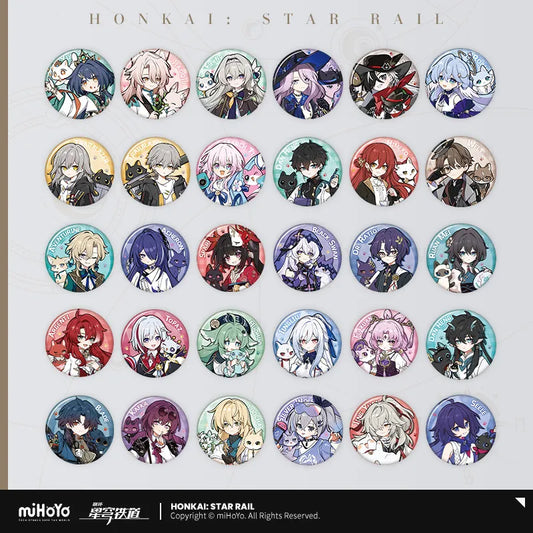 Honkai:Star Rail Tiny Cat Series Character Badge