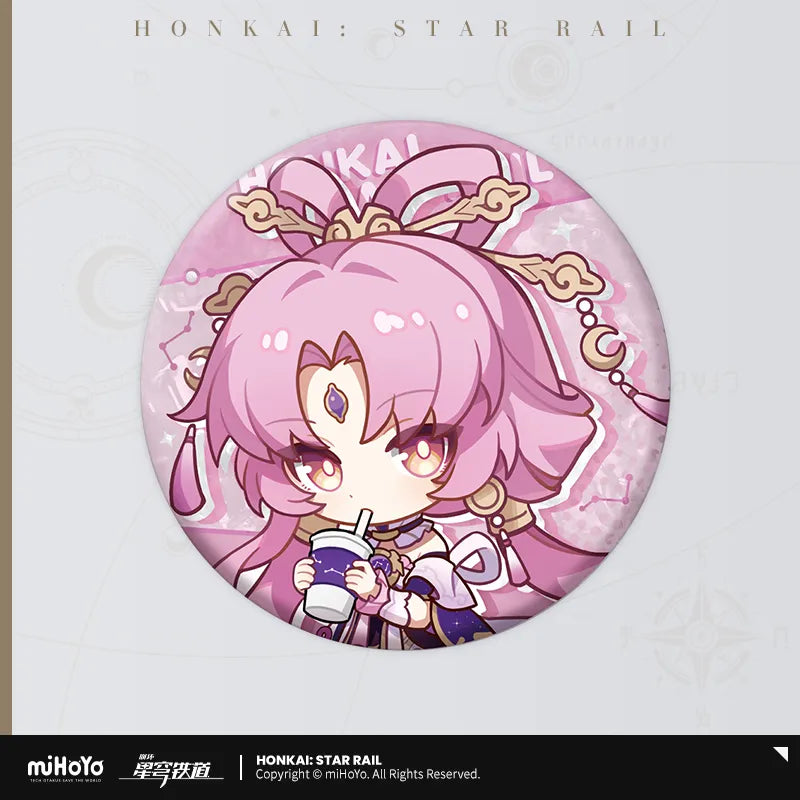 Honkai: Star Rail Train Travel Chibi Series Badge