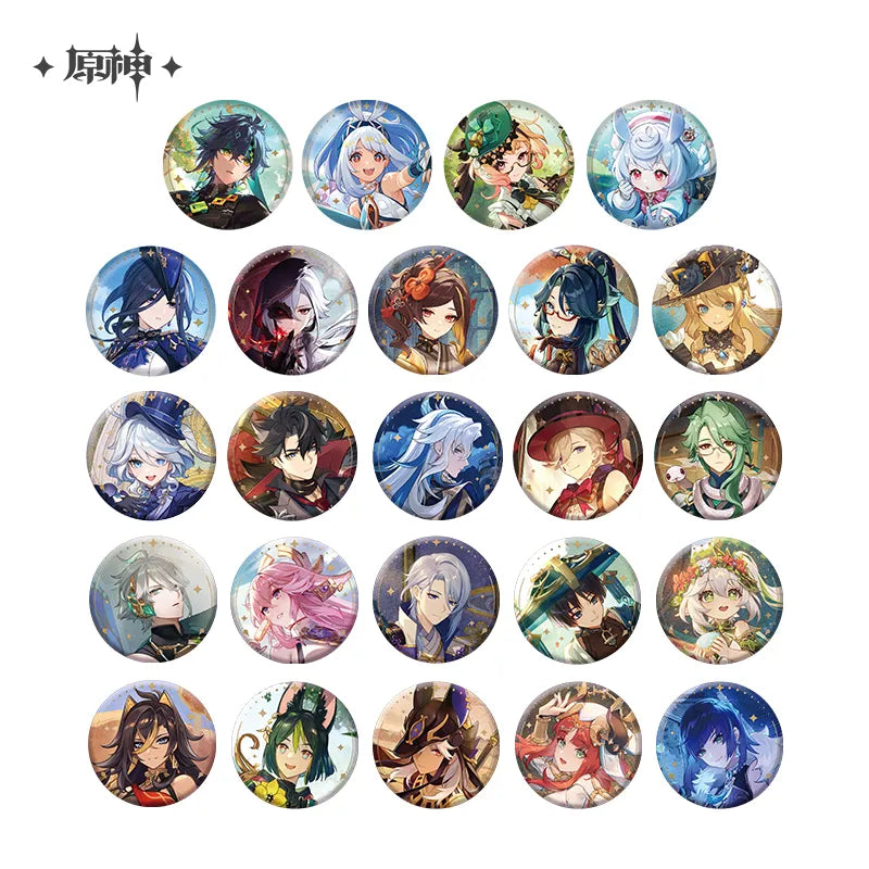 Genshin Impact Anecdote Series Character Badge