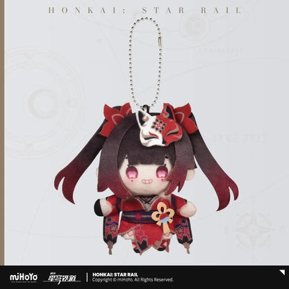 Honkai: Star Rail Sparkle's Finger Puppet Factory Series Plush Keychain