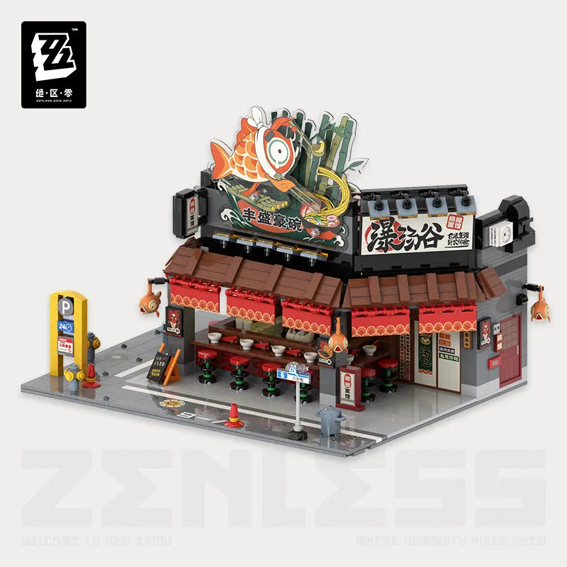 Zenless Zone Zero Sixth Street Miniature Building Bricks Vol. 1