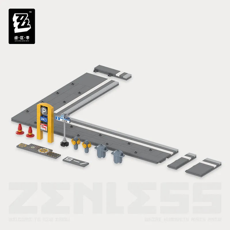 Zenless Zone Zero Sixth Street Miniature Building Bricks Vol. 1