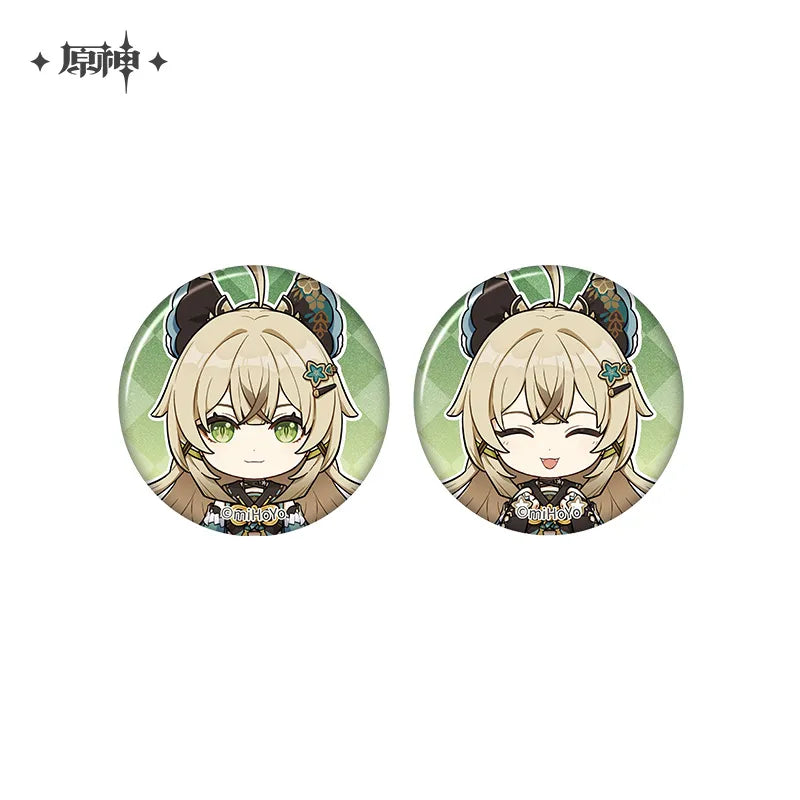 Genshin Impact Photo Reminiscing Series Dual Badge Set Vol 6