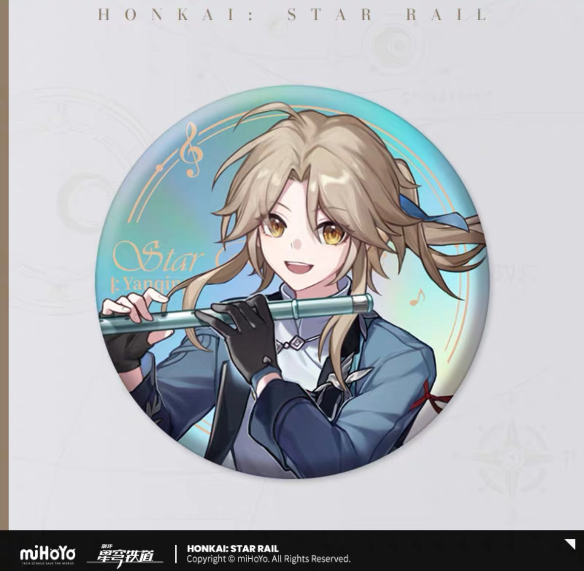 Honkai:Star Rail LIVE Character Tin Badge