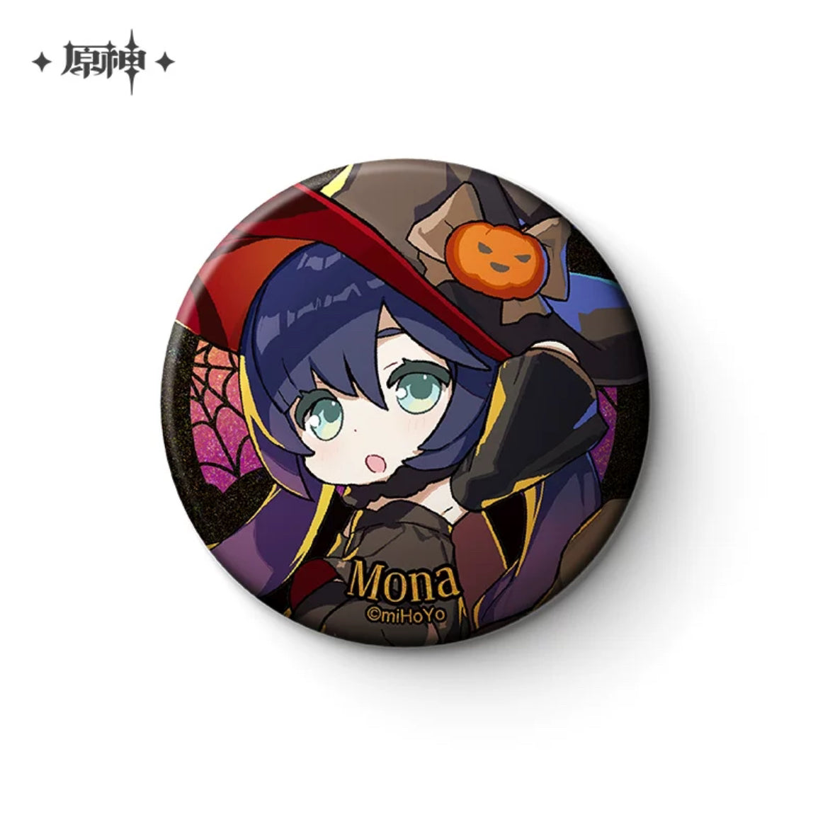 Genshin Impact Halloween Themed Series Chibi Character Badge