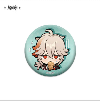 Genshin Impact Chibi Emoticon Series Badge Vol 2