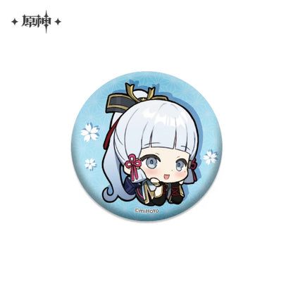 Genshin Impact Chibi Emoticon Series Badge Vol 2