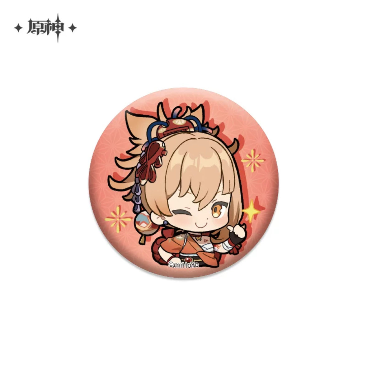 Genshin Impact Chibi Emoticon Series Badge Vol 2