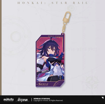 Honkai: Star Rail Star Invitation Series Reflective Quicksand Acrylic Keychain