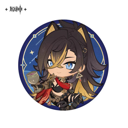 Genshin Impact Starlit Letter Series Character Badge