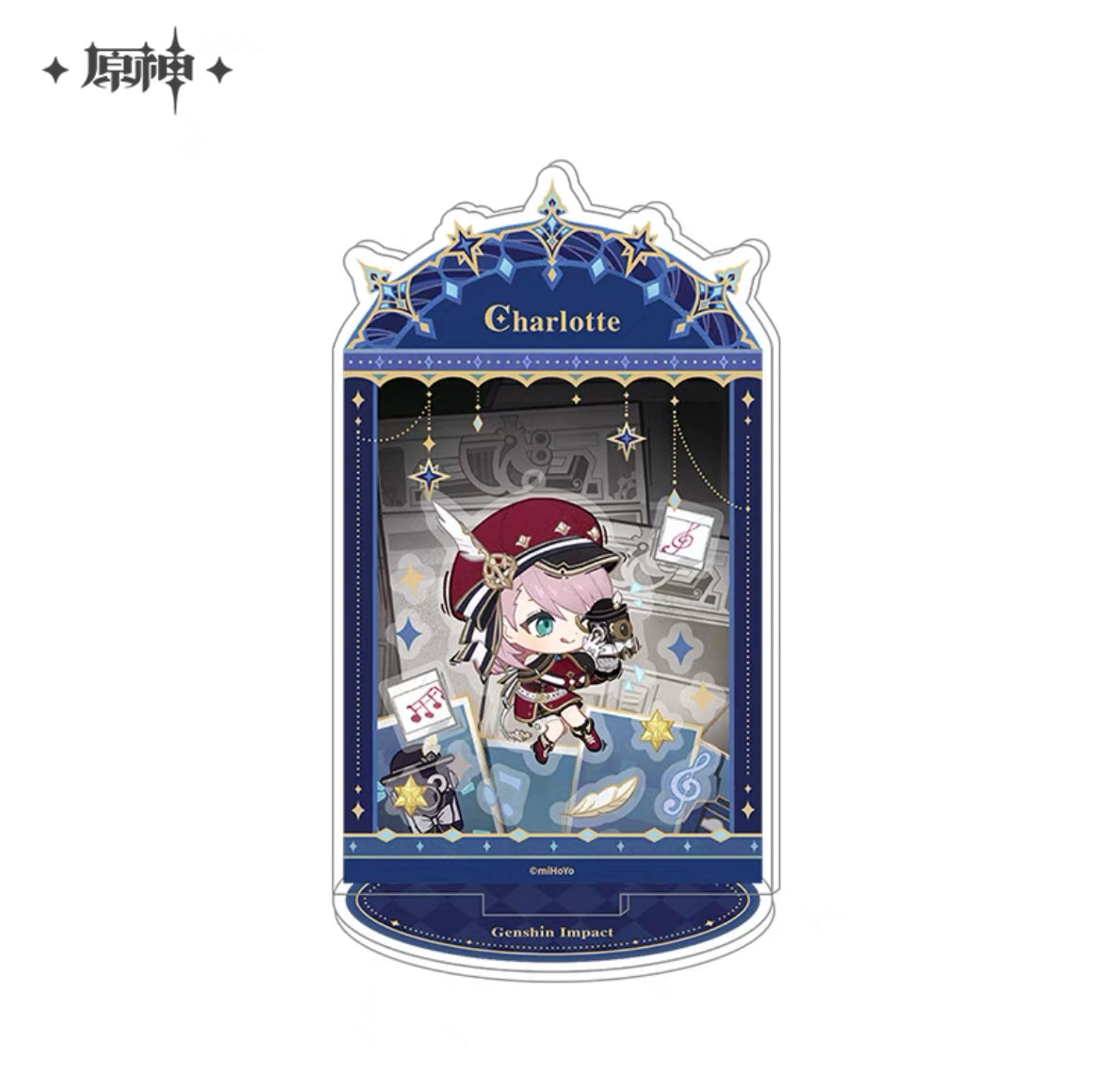 Genshin Impact Starlit Letter Series Acrylic Shaker Character Standee