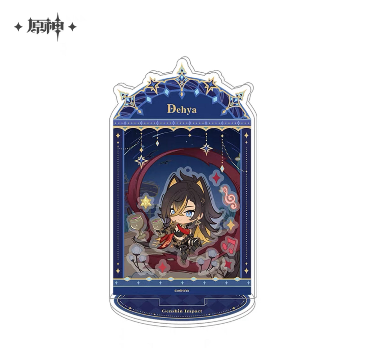 Genshin Impact Starlit Letter Series Acrylic Shaker Character Standee