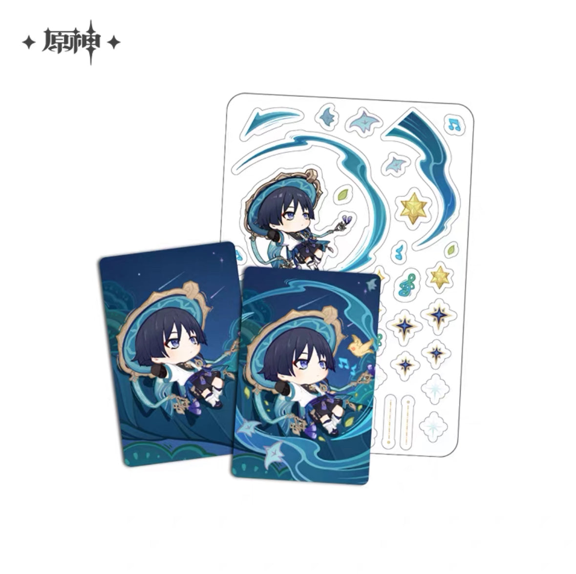 Genshin Impact Starlit Letter Series Card Set