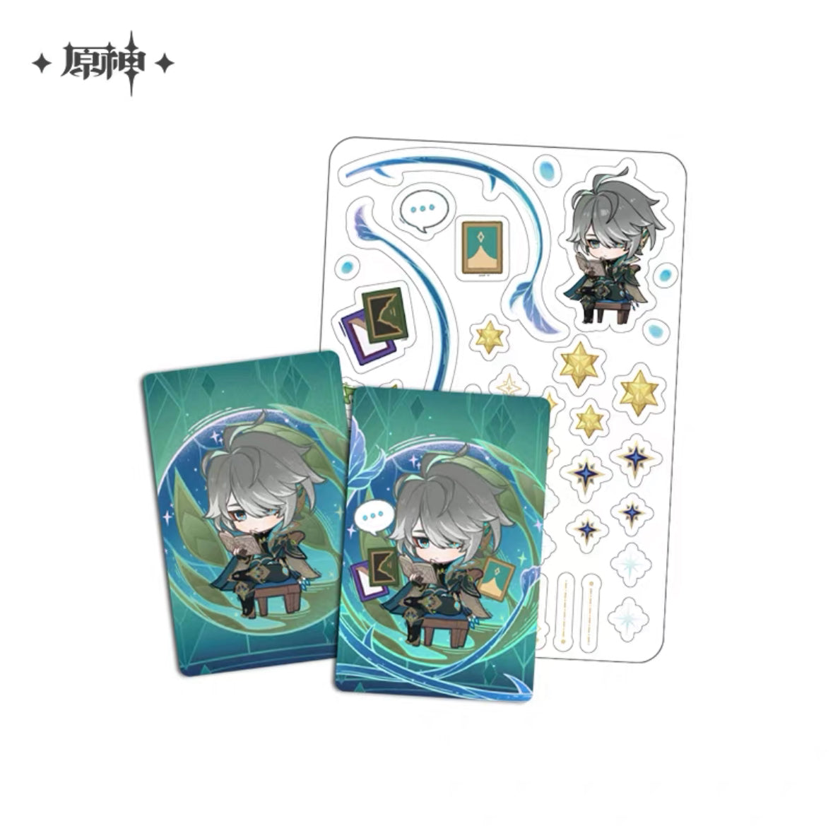 Genshin Impact Starlit Letter Series Card Set