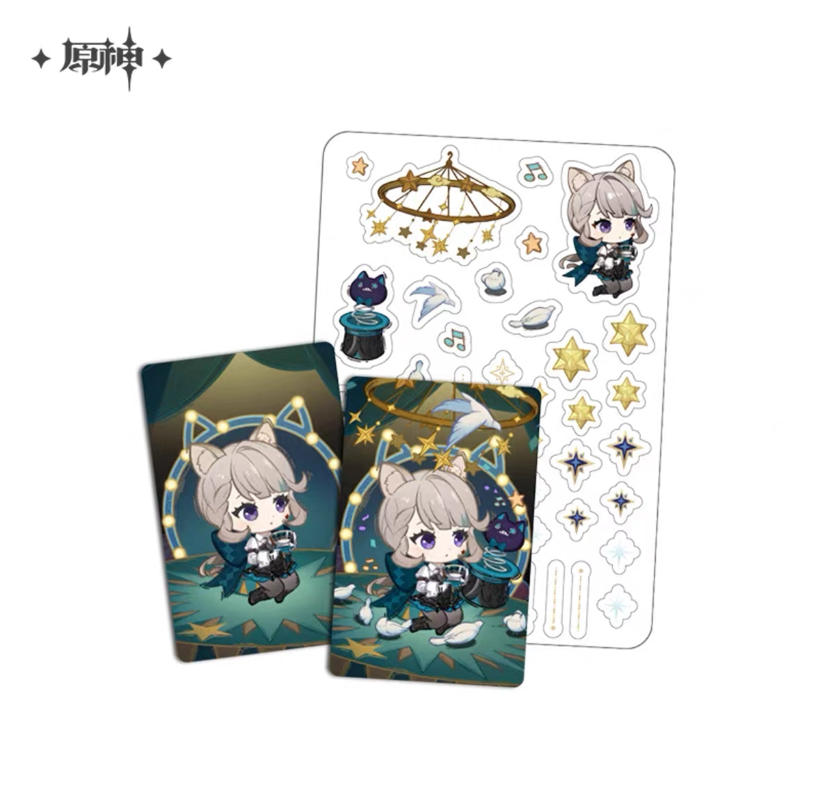 Genshin Impact Starlit Letter Series Card Set