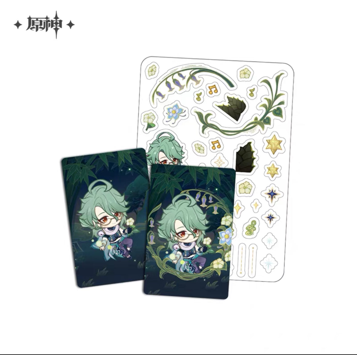 Genshin Impact Starlit Letter Series Card Set