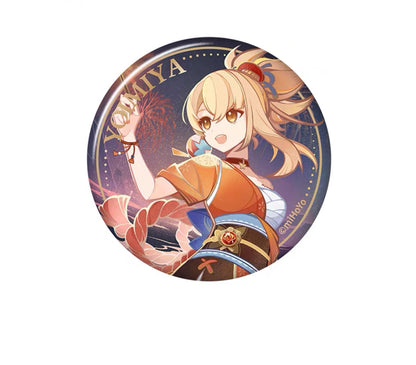 Genshin Impact Genius Invokation TCG Tournament Character Badge