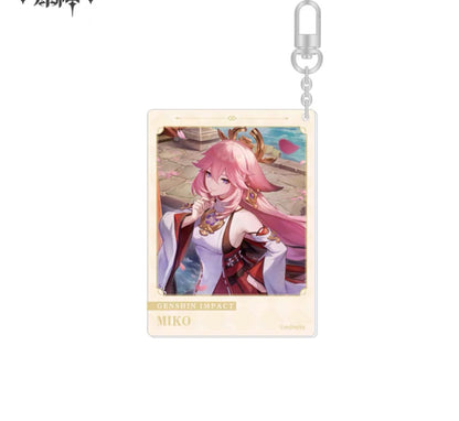 Genshin Impact Fateful Day Series Birthday Acrylic Keychain Vol 2