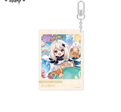 Genshin Impact Fateful Day Series Birthday Acrylic Keychain Vol 2