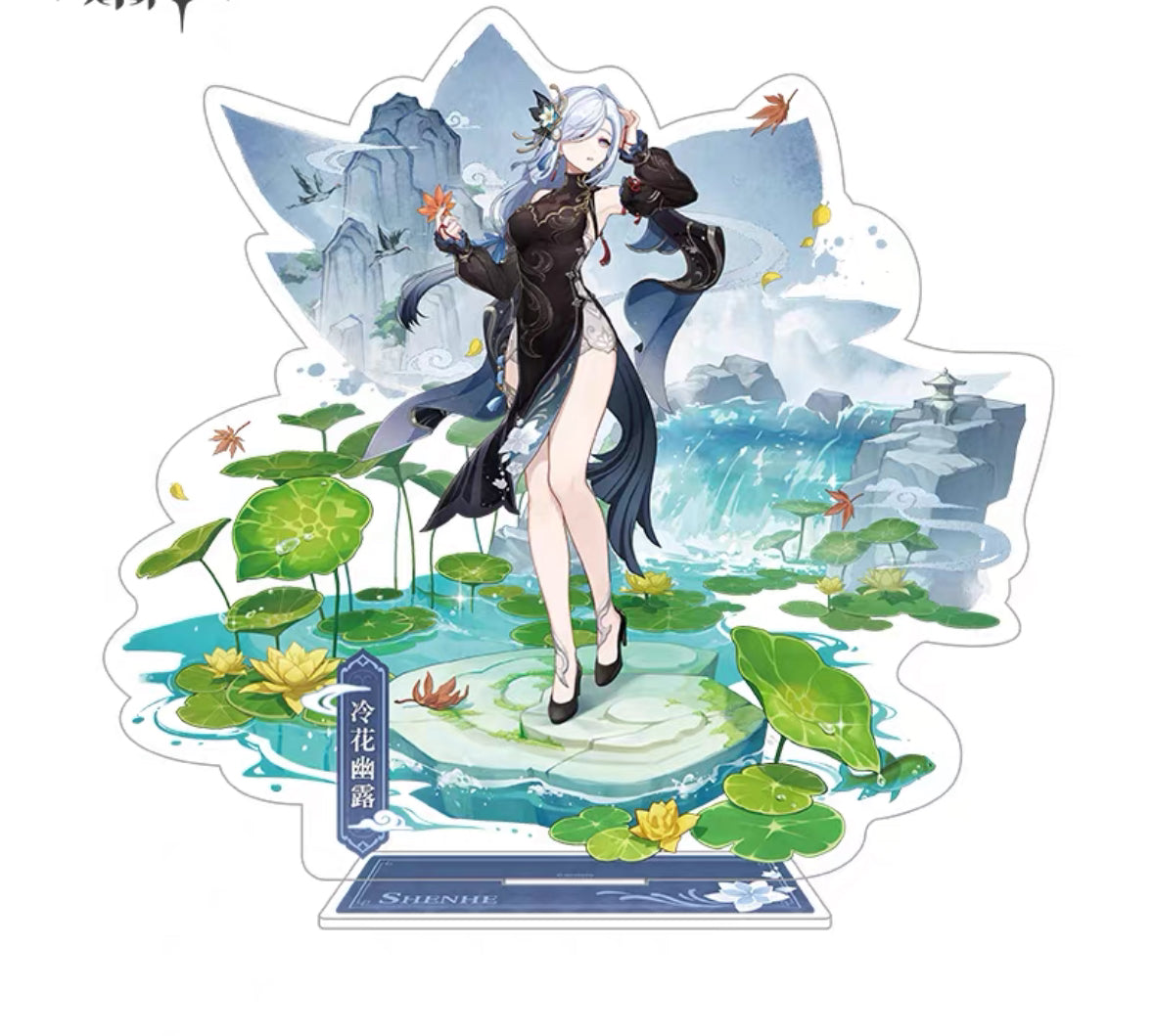 Genshin impact Teyvat Fashion Series Acrylic Standee & Badge