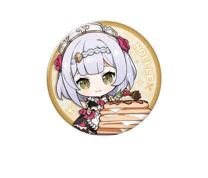 Genshin Impact Delicious Party Themed Series Character Badge Vol 1