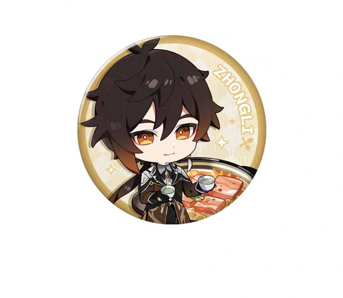 Genshin Impact Delicious Party Themed Series Character Badge Vol 1