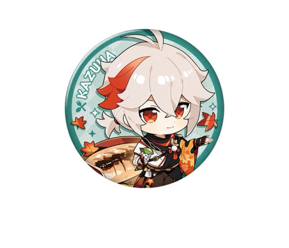 Genshin Impact Delicious Party Themed Series Character Badge Vol 1