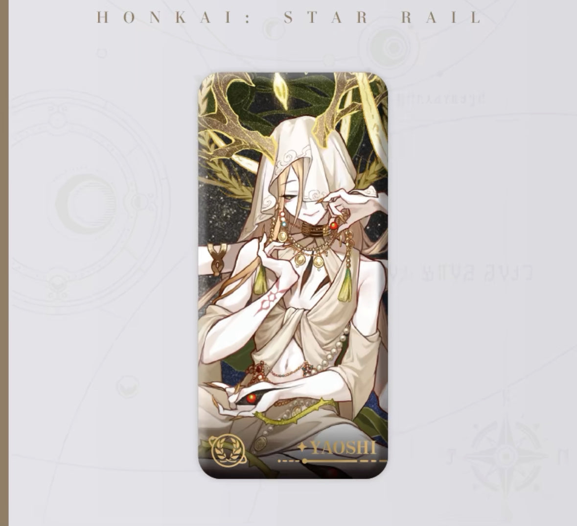 Honkai: Star Rail  Fable Of Stars Series Aeon Tin Badge