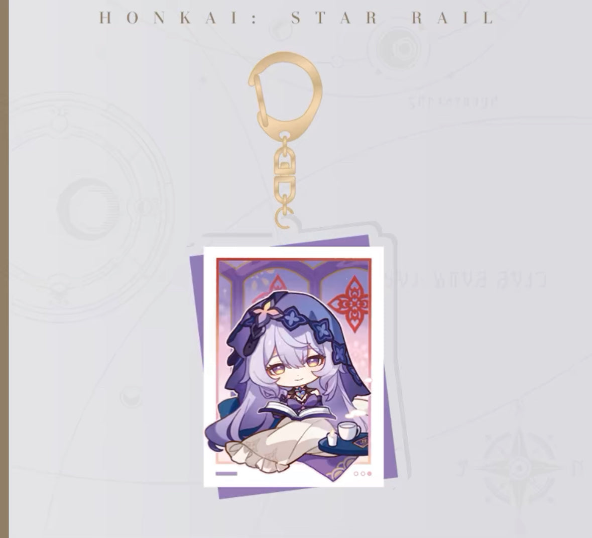 Honkai: Star Rail New Year Series Character Acrylic Pendant Keychain