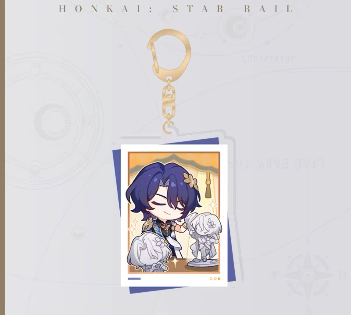 Honkai: Star Rail New Year Series Character Acrylic Pendant Keychain