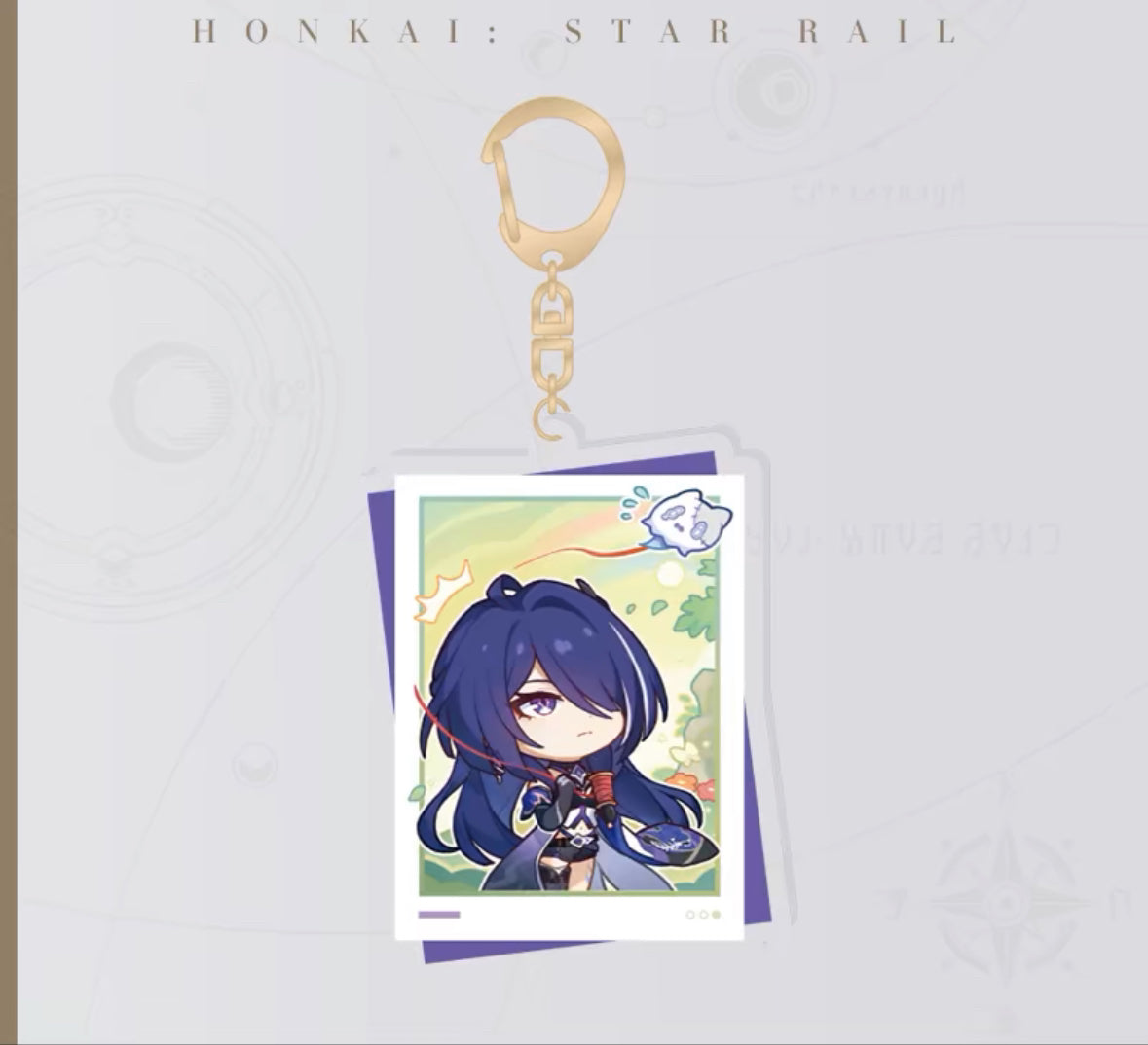 Honkai: Star Rail New Year Series Character Acrylic Pendant Keychain