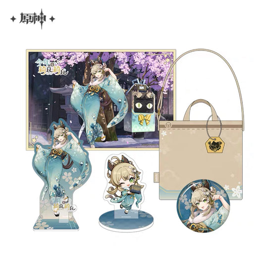 Genshin Impact x Japan Post Kirara Themed Series Merchandise