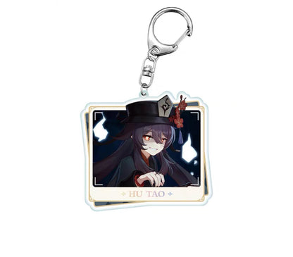 Genshin Impact Character PV Series Acrylic Pendant Keychain