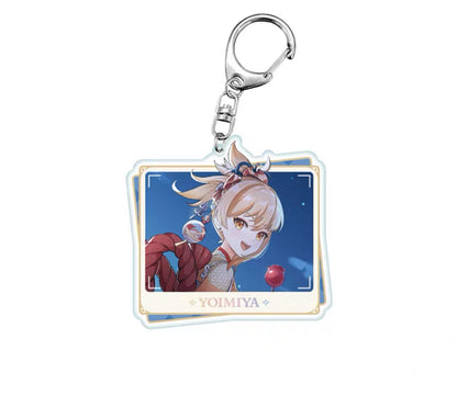 Genshin Impact Character PV Series Acrylic Pendant Keychain