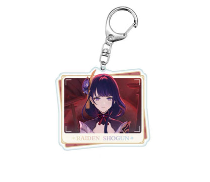 Genshin Impact Character PV Series Acrylic Pendant Keychain