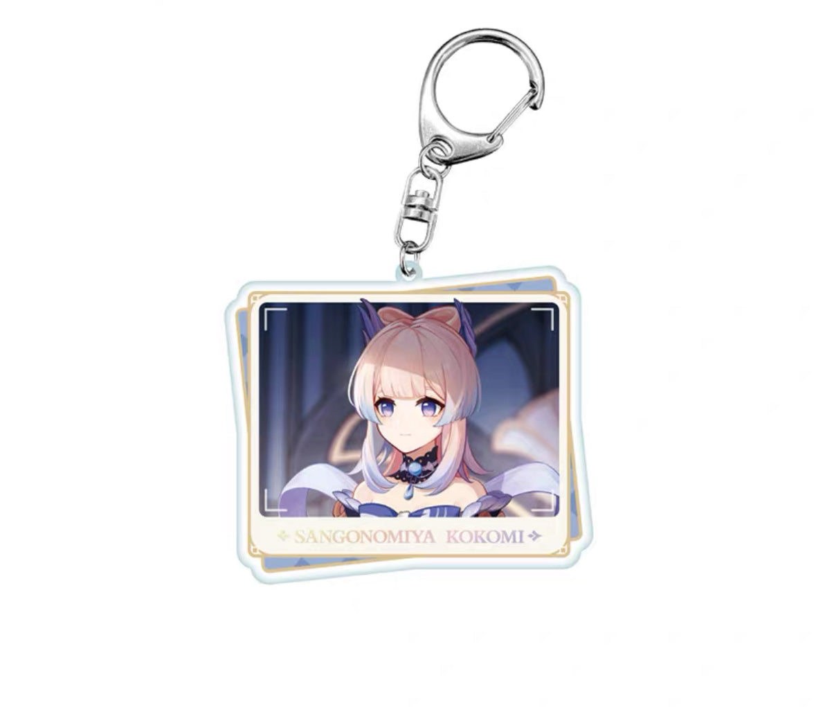 Genshin Impact Character PV Series Acrylic Pendant Keychain