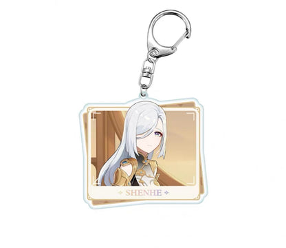 Genshin Impact Character PV Series Acrylic Pendant Keychain