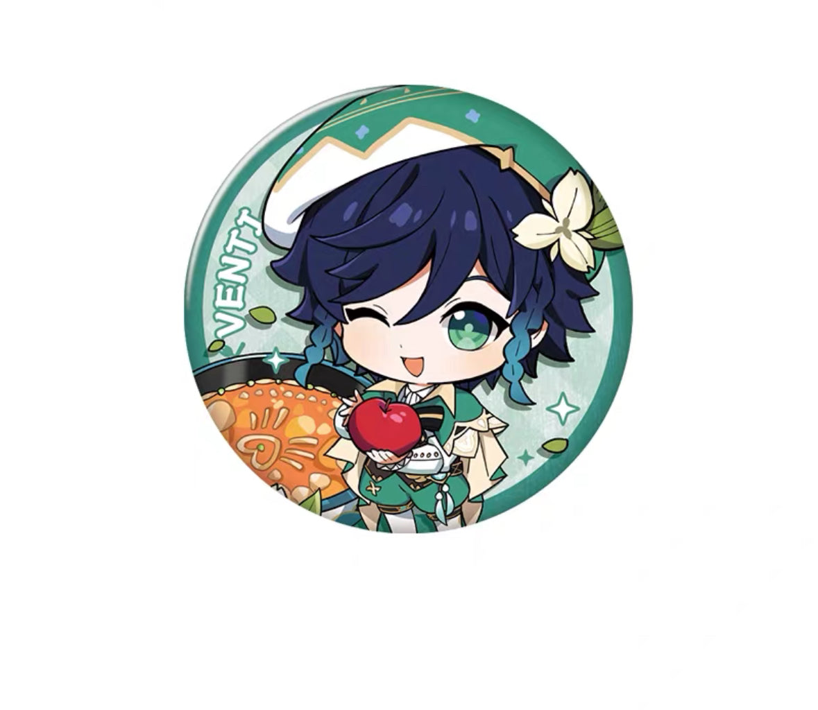 Genshin Impact Delicious Party Themed Series Character Badge Vol 2