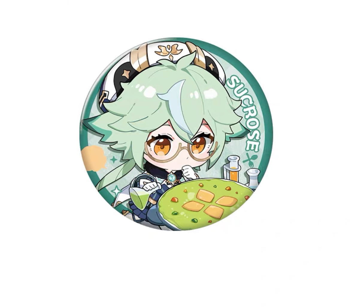 Genshin Impact Delicious Party Themed Series Character Badge Vol 2