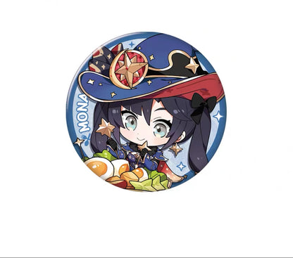 Genshin Impact Delicious Party Themed Series Character Badge Vol 2